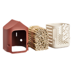 cosy hôtel à insectes 18cm rouge toscane